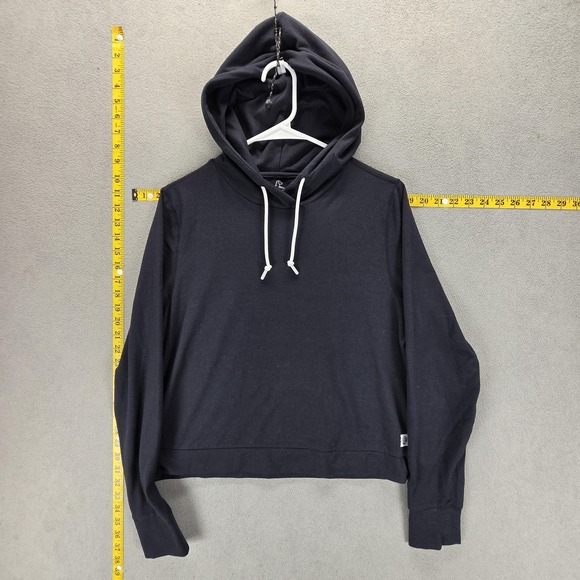 Rhoback Tops - Rhoback Hoodie Womens M Black Performance Lightweight Pullover Sweatshirt